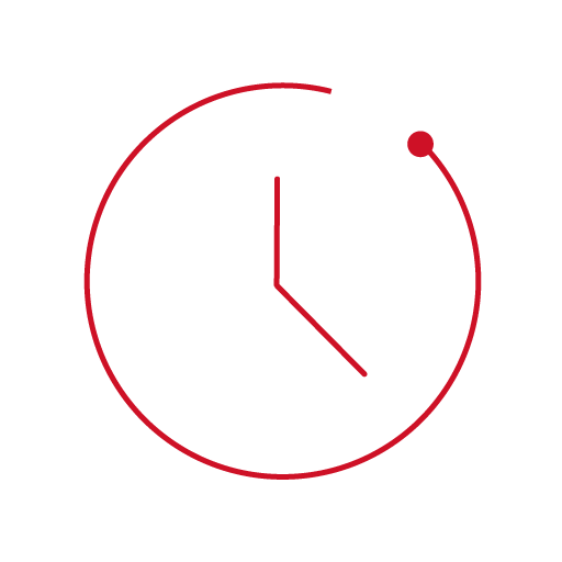 Clock RTX red icon