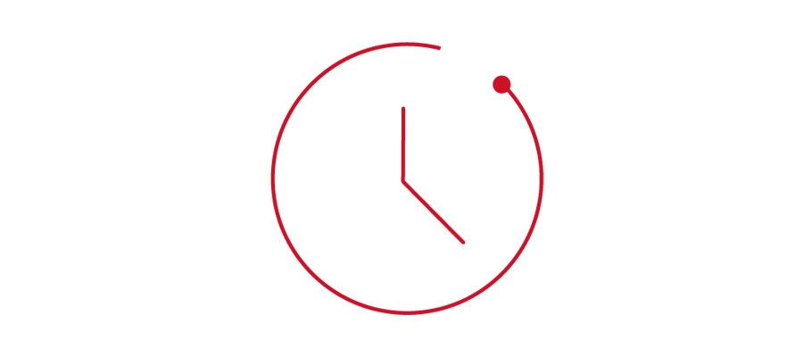 Clock RTX red icon