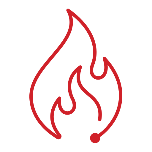 Icon of a flame