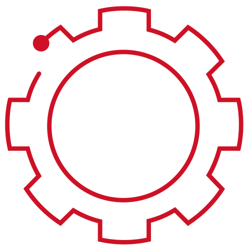 Gear RTX red icon