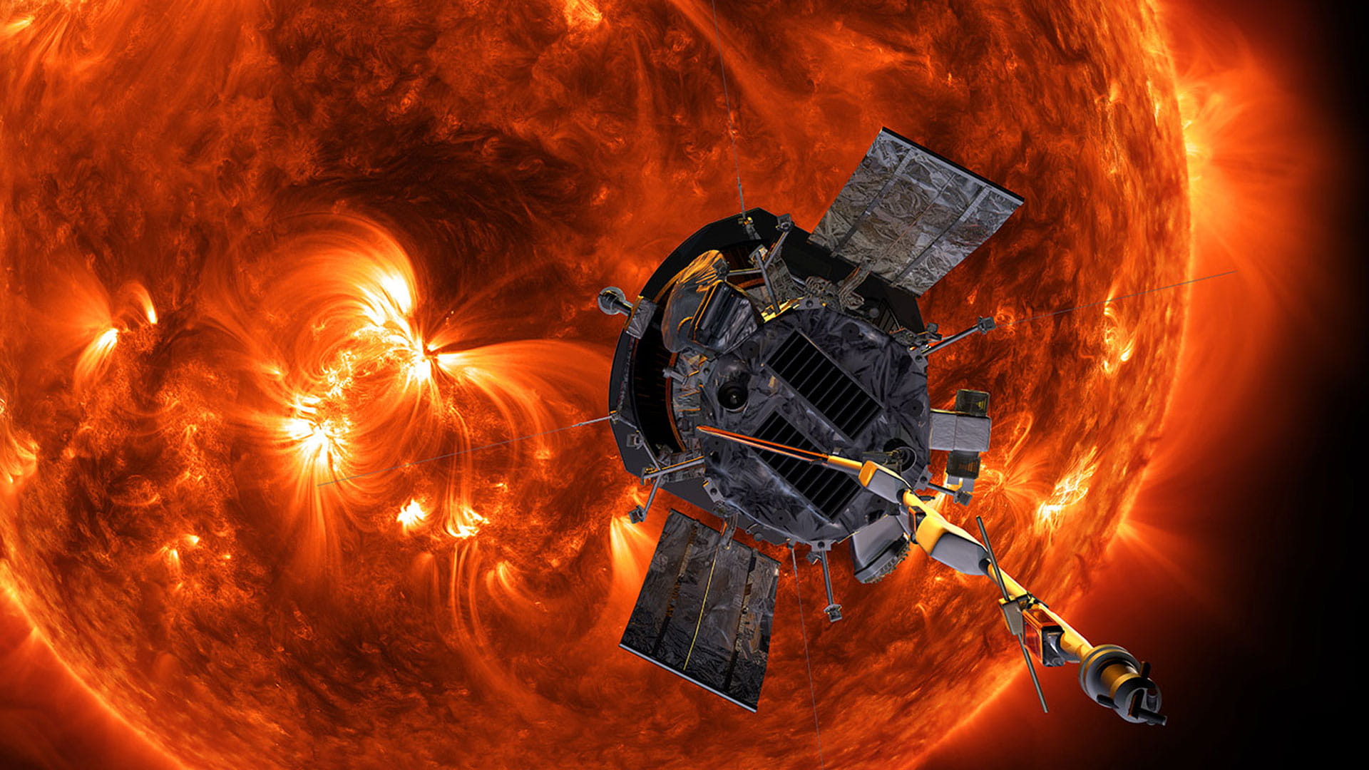 Solar Probe heading towards sun