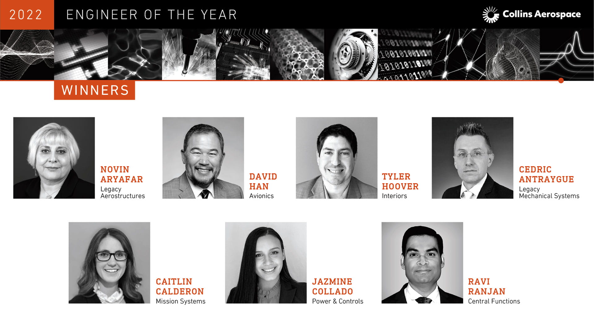 7 Engineer of the Year Award Winners
