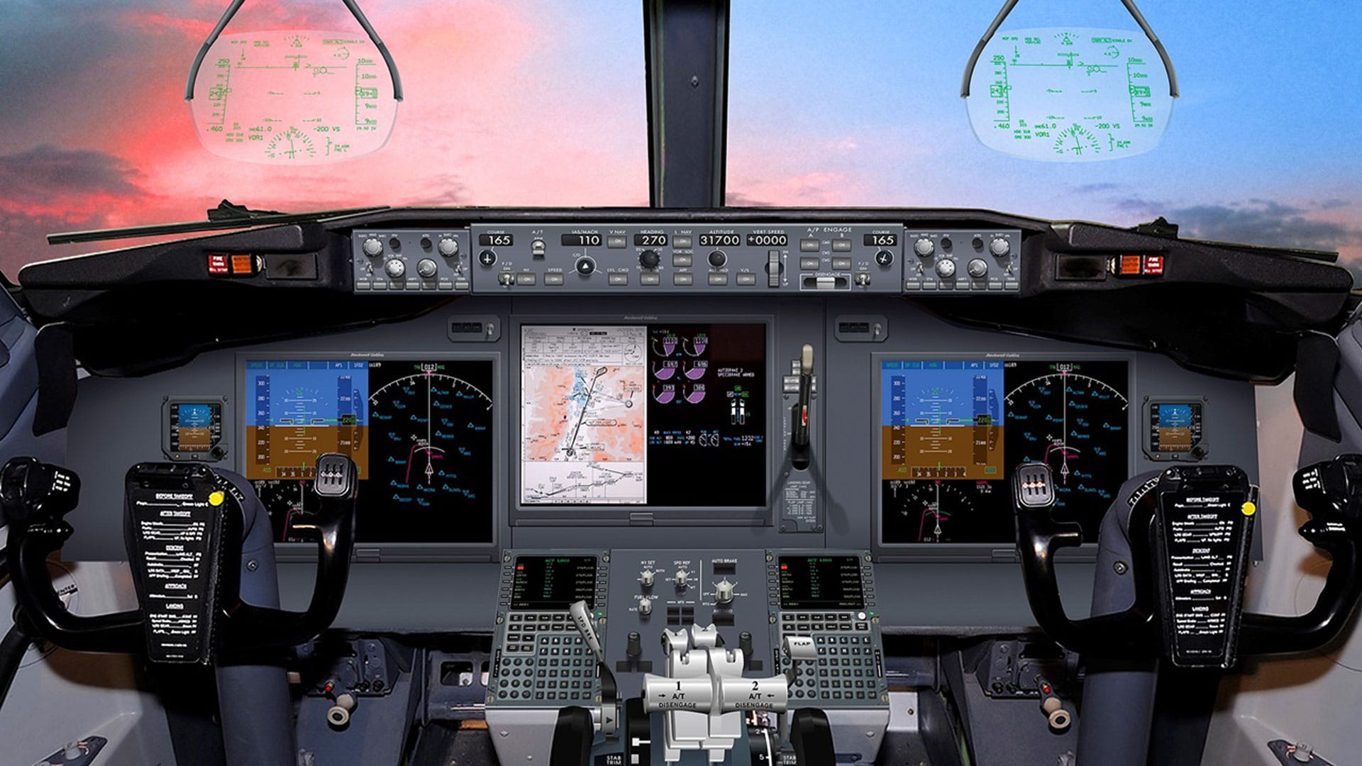 737NG cockpit