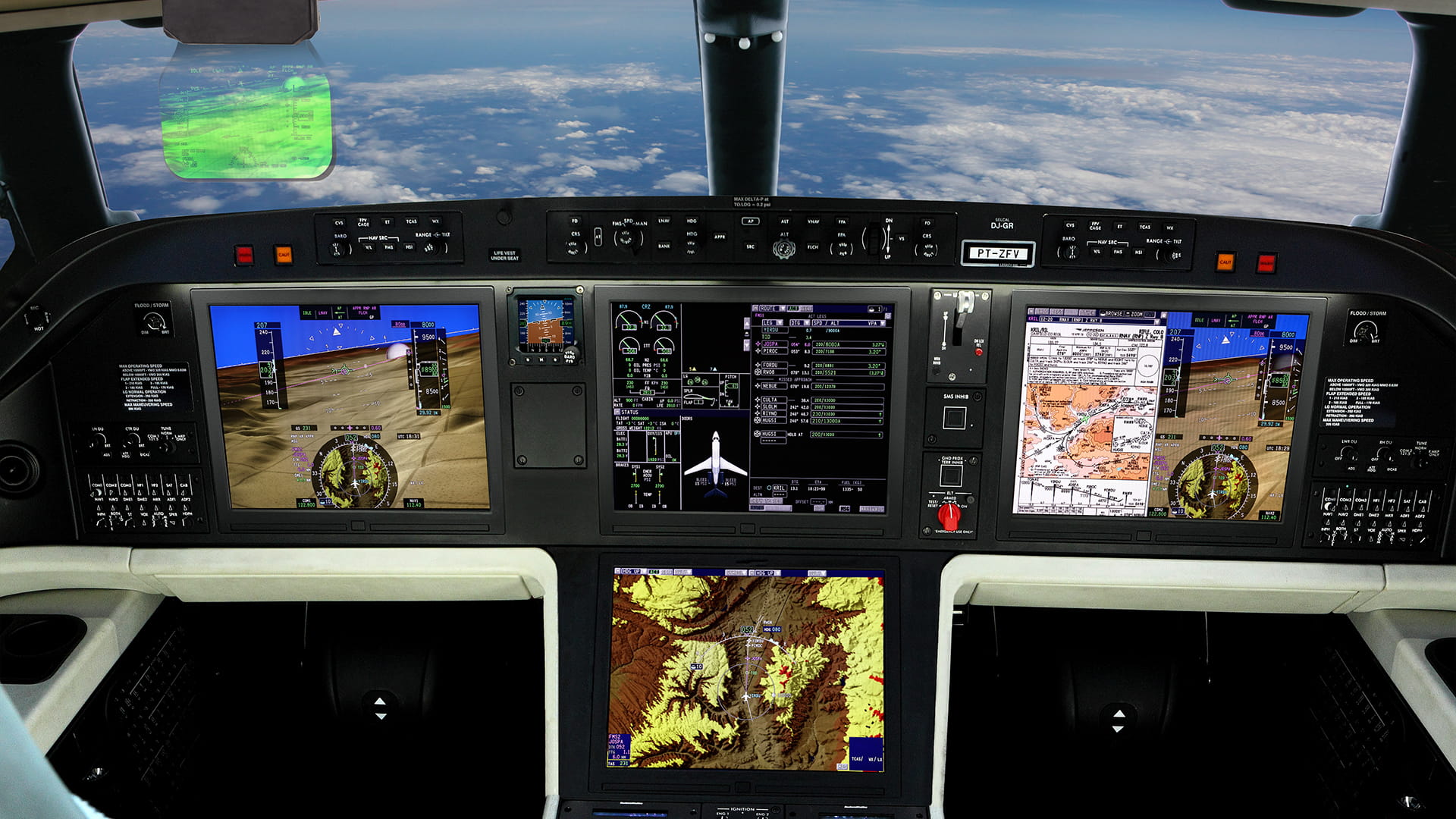 Pro Line Fusion on Embraer Legacy 450/500