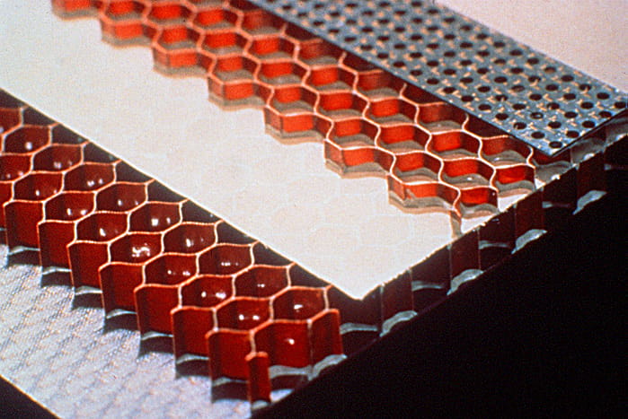 Acoustic honeycomb panels