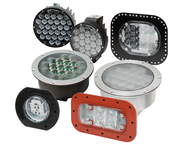 LED spot and flood lights parts