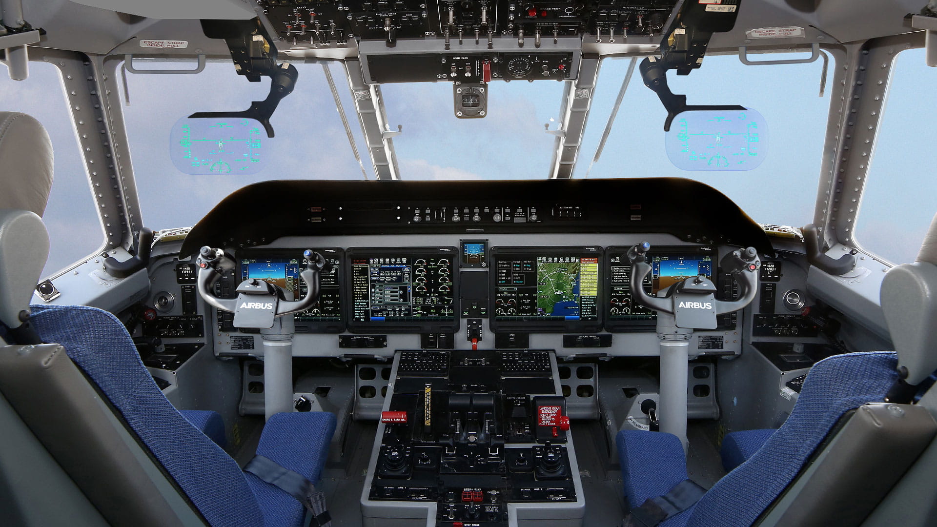 Airbus C295 flight deck