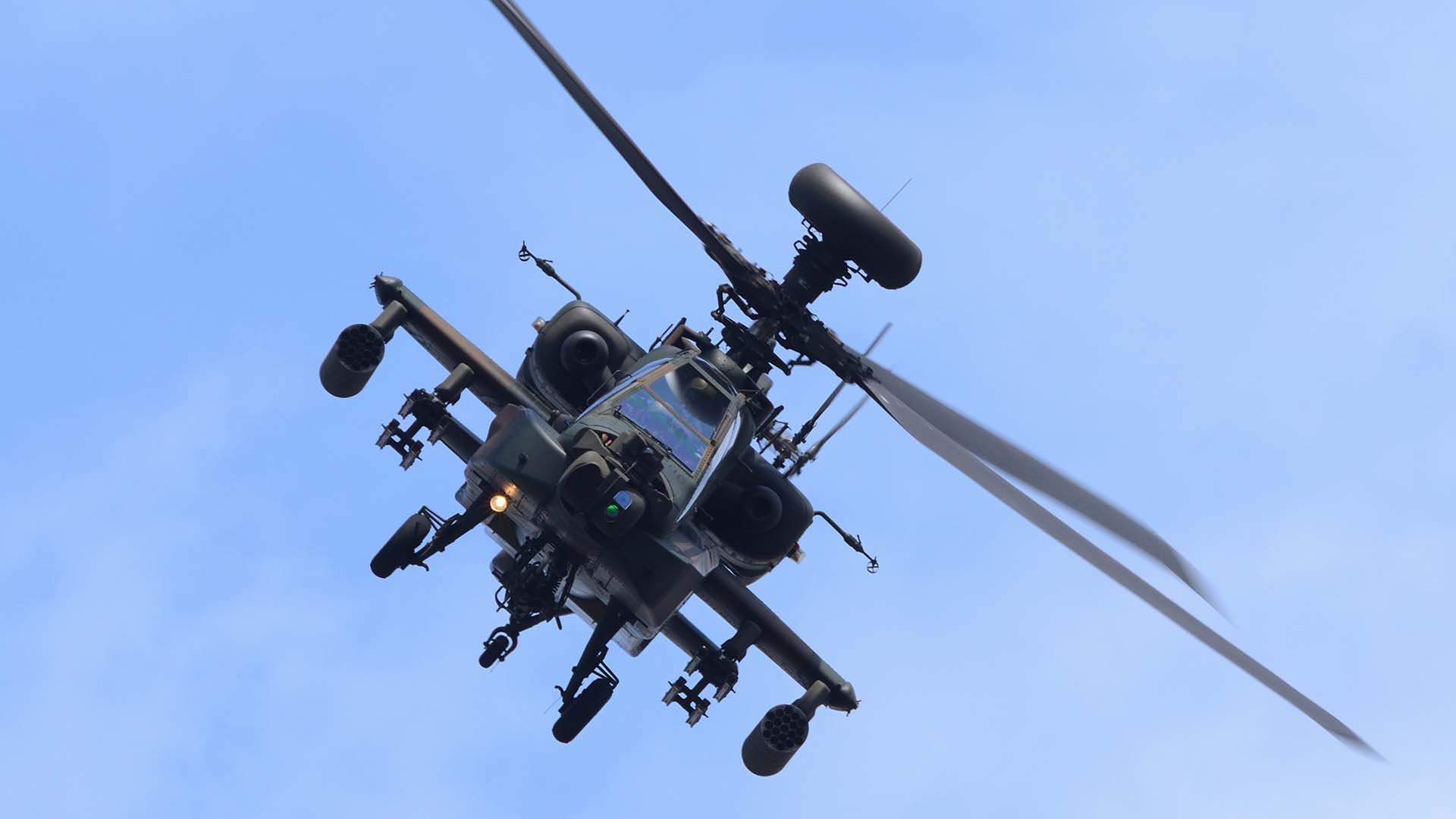AH-64 Apache helicopter