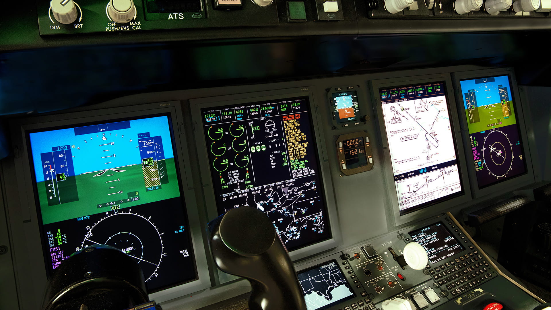 Challenger 605-650 cockpit