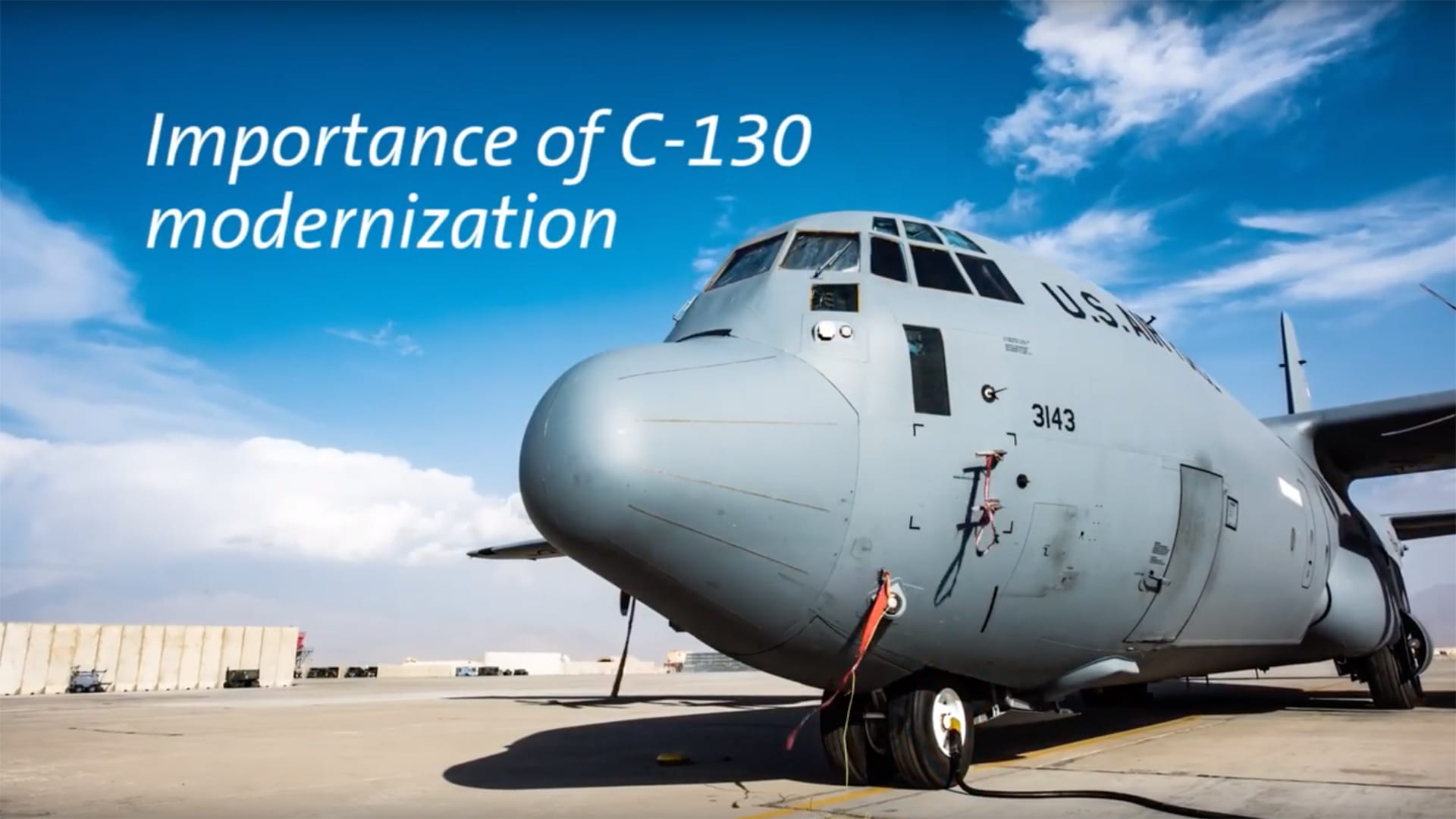 Ad for military C-130 modernization