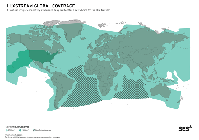 LuxStream coverage map