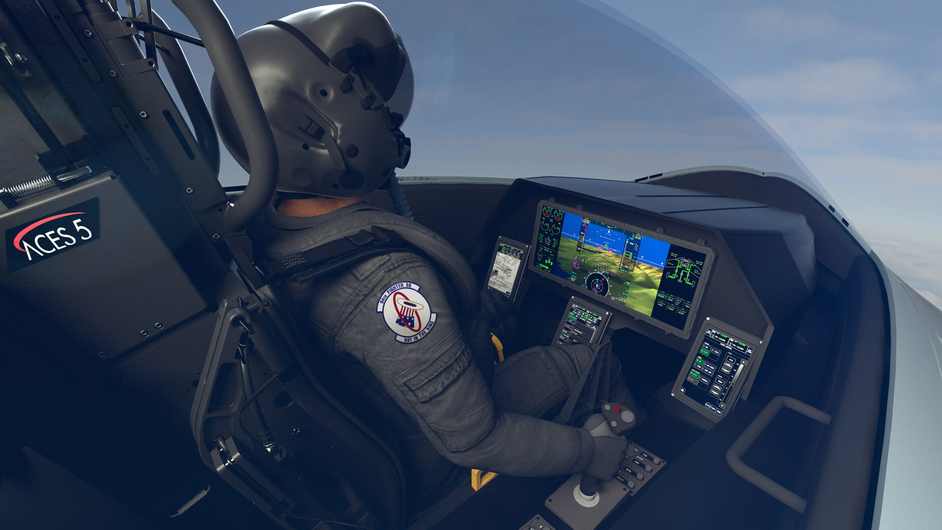 Sixth-generation fighter cockpit concept
