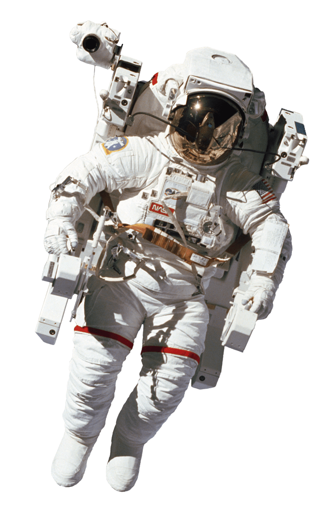 Astronaut in Extravehicular Mobility Unit (EMU)