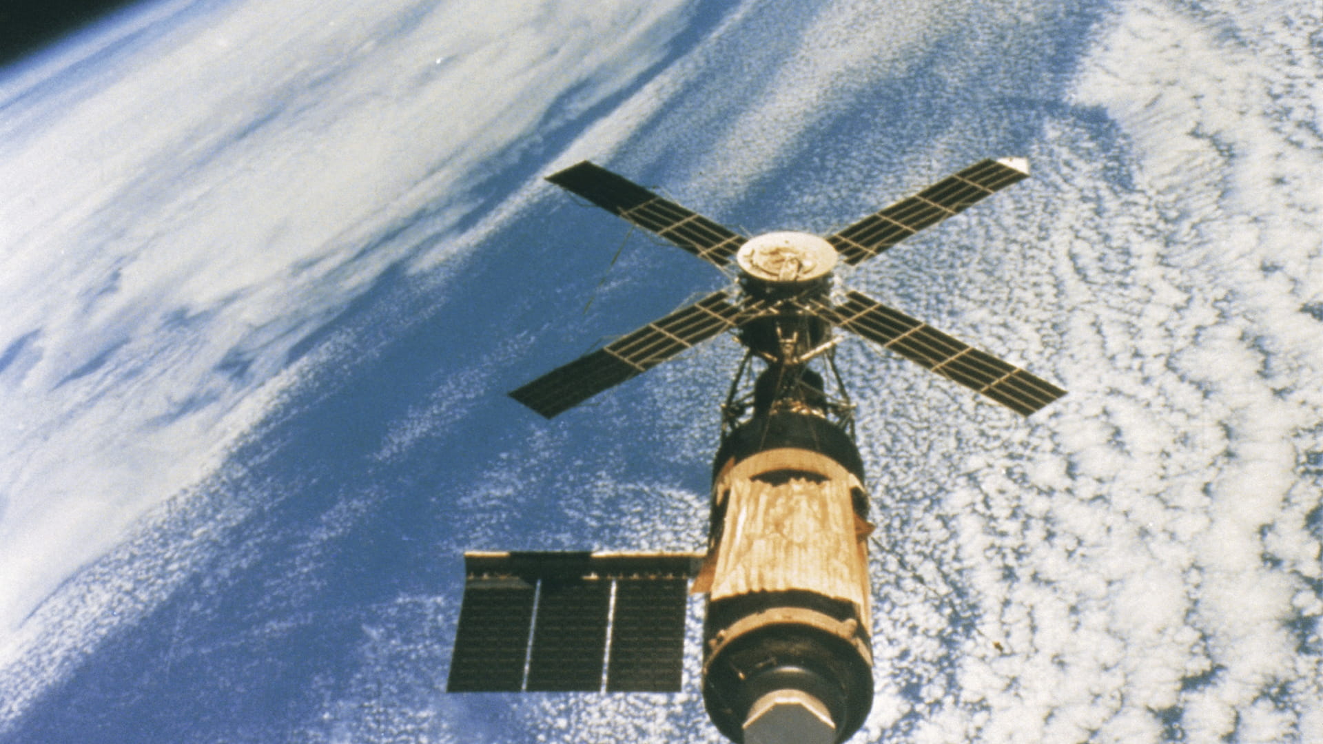 Skylab in orbit