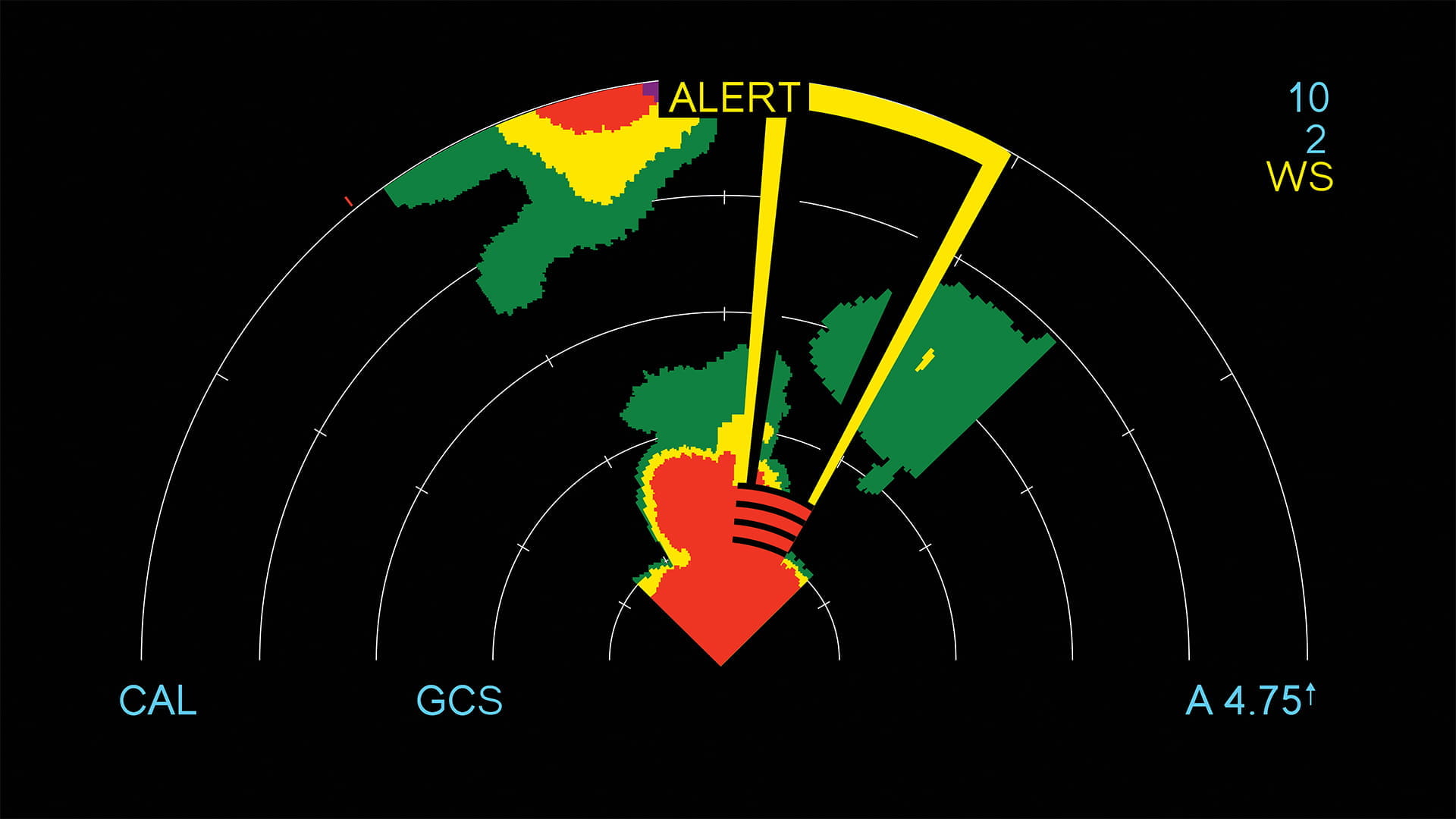 Aircraft weather radar
