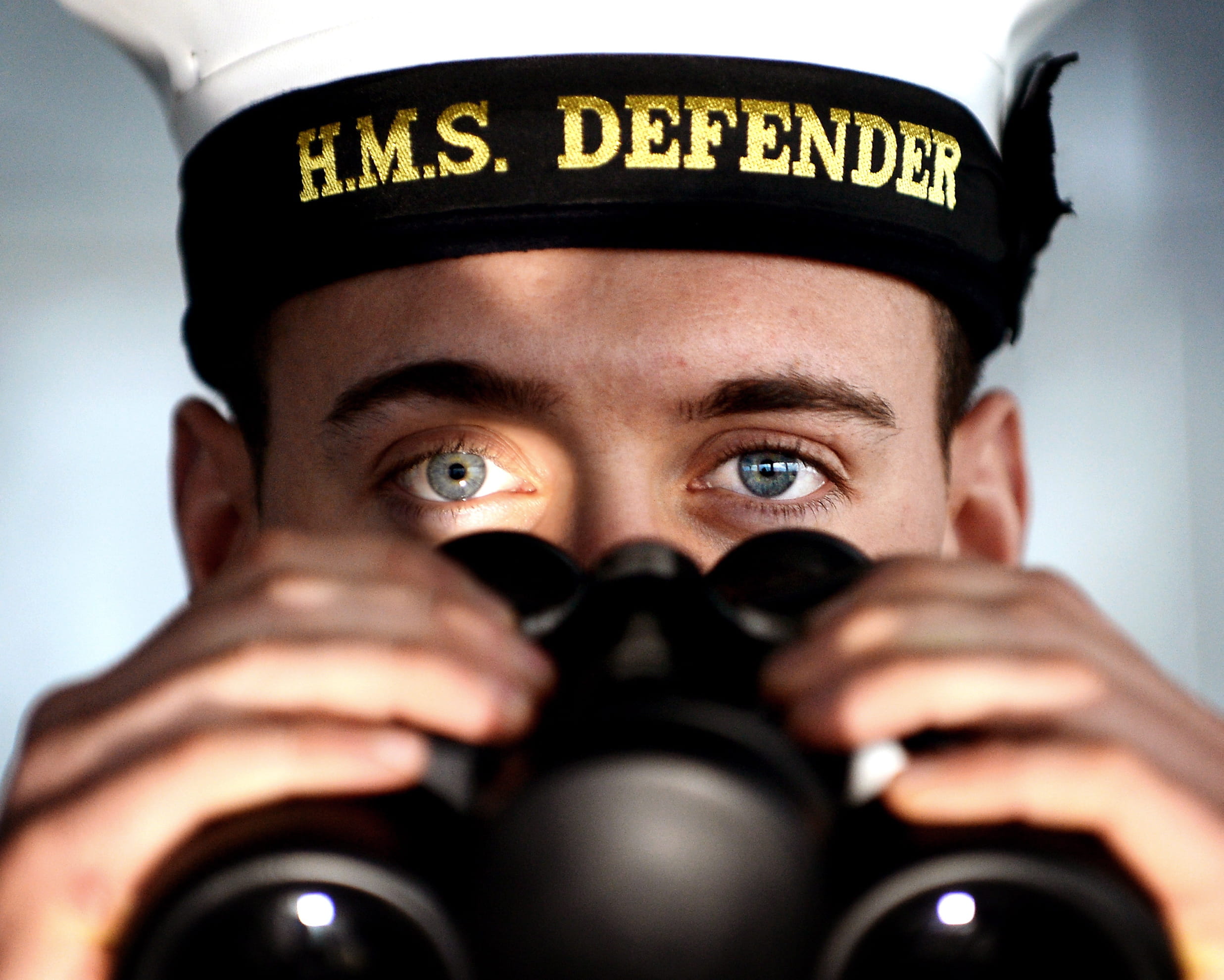 A sailor pictured onboard one of the Navy’s state-of-the-art Type 45 destroyer HMS Defender. (Crown Copyright)