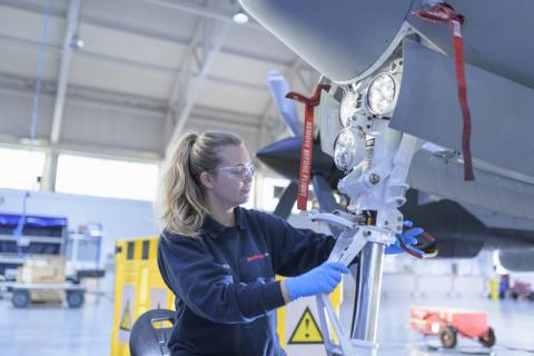 Invested in Britain: Raytheon's apprentices receive hands-on expert training and develop world-class skills that keep the UK ahead of its competitors 